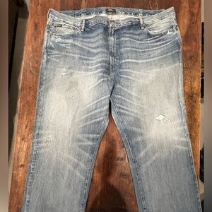 Ralph Lauren Men's Faded Blue Relaxed Jeans